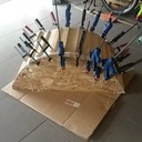 Planche d'équilibre cintrée