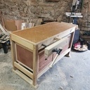 Établi MFT avec Presse d’établi type Nicholson