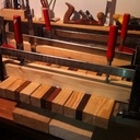 Planche à découper en bois de bout