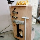 Rangement accessoires combiné bois Robland KC260