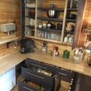 Réagencement d'une cuisine.