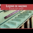 Escalier bois / Escalier béton .