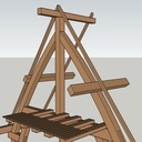 Les combles des maisons du XVIe siècle, à Rouen