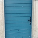 Porte a lames horizontales