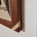 Cadre en limbali et orme