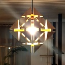 Plafonnier octaèdre