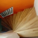 Réfection d'escalier.