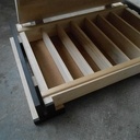 Ménagère en ébène et tilleul