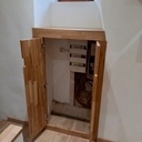 Habillage coffret électrique.