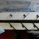 Persiennes trapézoïdales repliables