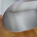 Meuble TV "Stratifié Alu brossé" & "Orme"