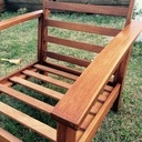 Protection d'une chaise de jardin