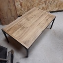 Plateau en bois table basse
