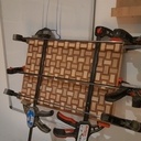 Planche à découper en bois de bout