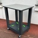 Table à roulettes / desserte pour raboteuse