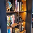 Bibliothèque chêne