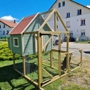 Petit poulailler pour 3 petites cocottes