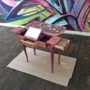 Reproduction d'une Table mécanique de Jean Francois Oeben