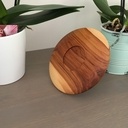 Assiette en pommier
