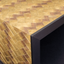 Table de salon en laiton