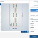 Gabarit pour guide de défonceuse Festool OF 1010