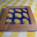 Dessous de plat avec carreau artisanal