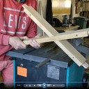 vue des traverses maintenant les pieds