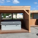 Abris spa +cuisine d'été
