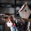 Nichoir d'inspiration orientale.