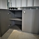 Meuble bas cuisine cache chaudière