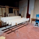 Porte-à-chant pour tréteaux.