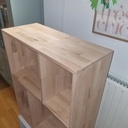 Meuble casier de cuisine en Hetre lamellé collé