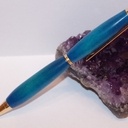 Bouleau teinté bleu