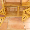 Etagère en forme de voile