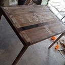 Table en bois de palette