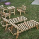 Salon de jardin pour enfants