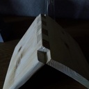 1er assemblage à queue d'aronde