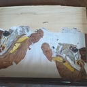 Marqueterie les deux tortues du marais