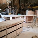 Cuisine frêne et peuplier