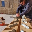 Un escalier de meunier droit sans prétention mais efficace!