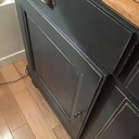 Ancien buffet restauré et aménagé pour une cuisine