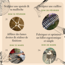 Formation au travail manuel du bois vert