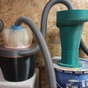 Filtre d'aspiration poussières fines