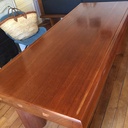 Restauration - vernissage d'une table Charlotte Perriand (copie)