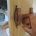 Serrure de porte d'intérieur