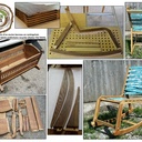 Berceau => Rocking-Chair upcycling