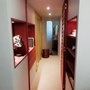 Agencement encastré et porte