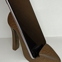 Держатель для телефона, ручная работа. Дуб морёный