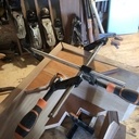 Guéridon à 4 pattes