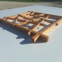 Dessous de plat style kumiko